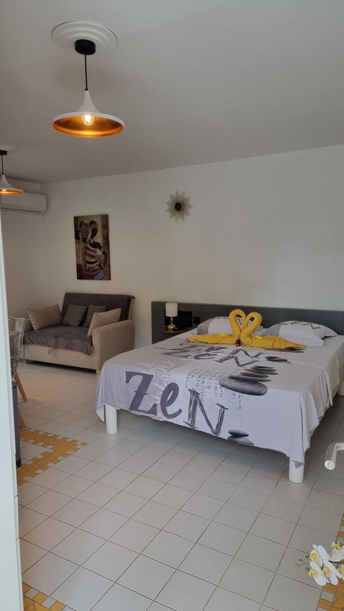 Studio Beachside Paradise Avec Citerne Tampon- Residence Manganao Saint-Francois  Exterior photo